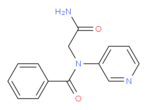 N-(2-amino-2-oxoethyl)-N-(pyridin-3-yl)benzamide