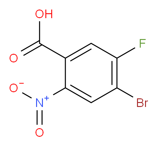 4-Bromo-5-fluoro-2-nitrobenzoic acid