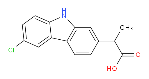 6-Chloro-alpha-methyl-9H-carbazol-2-acetic acid