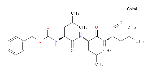 MG-132;Z-LL-CHO;Z-LLL-CHO;(S)-MG132;MG132/MG-132;Z-LEU-LEU-LEU-H;z-leu-leu-leu-al;Z-LEU-LEU-LEU-CHO;Z-LEU-LEU-ALDEHYDE;CALPAIN INHIBITOR IV