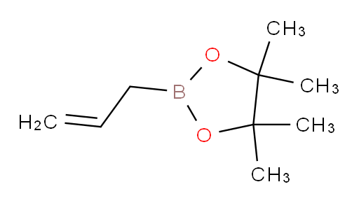 AKOS BRN-1082;PINACOL ALLYLBORONATE;Allyl pinacol boronate;Allylboronic acid pinacolate;Pinacolyl 2-propenylboronate;ALLYLBORONIC ACID PINACOL ESTER;Allylboronic acid piracol ester;Allylboronic acid pinacol ester 97%;ALLBORONIC ACID,PINACOL CYCLIC ESTER;Allylboronic acid pinacol ester, 98+%
