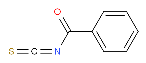 NSC 29259;Benzoylthiocarbimide;Benzoylisothiocyante;BENZOYL ISOTHIOCYANATE;N-BENZOYLISOTHIOCYANATE;Benzoyl isothiocyanate,98%;Benzoyl isothiocyanate 98%;Benzoyl isothiocyanate ,96%;Benzoyl isothiocyanate, 98% 5GR;ISOTHIOCYANIC ACID BENZOYL ESTER