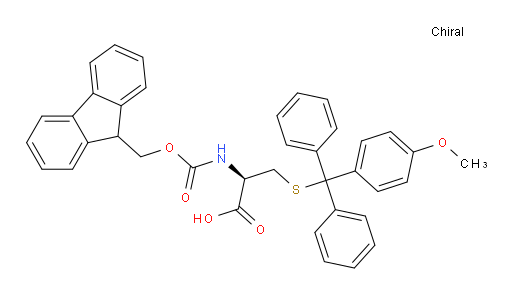 N-[(9H-Fluoren-9-ylmethoxy)carbonyl]-S-[(4-methoxyphenyl)diphenylmethyl]-L-cysteine