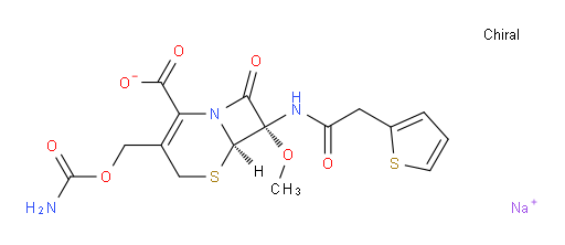 MK-306;MERXIN;BETACEF;FARMOXIN;(6R,7S)-;CENOMYCIN;MEFOXITIN;Mefoxithin;CEFOXITIN NA;cefoxotinsodium