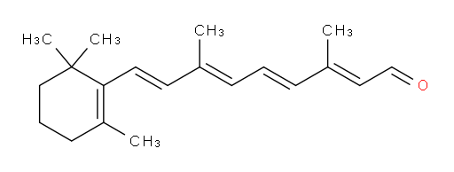 (2E,4E,6E,8E)-3,7-dimethyl-9-(2,6,6-trimethylcyclohex-1-en-1-yl)nona-2,4,6,8-tetraenal