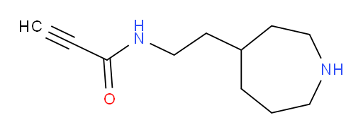 N-[2-(azepan-4-yl)ethyl]prop-2-ynamide