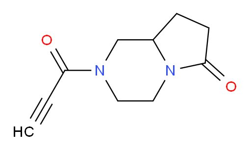 2-(prop-2-ynoyl)-octahydropyrrolo[1,2-a]piperazin-6-one