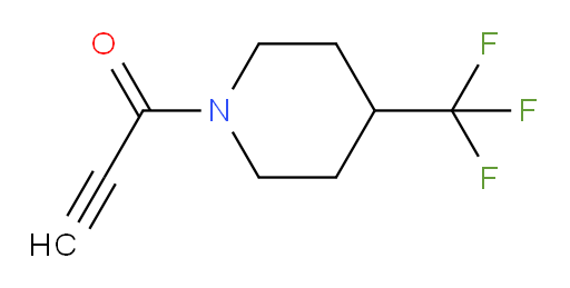 1-[4-(trifluoromethyl)piperidin-1-yl]prop-2-yn-1-one
