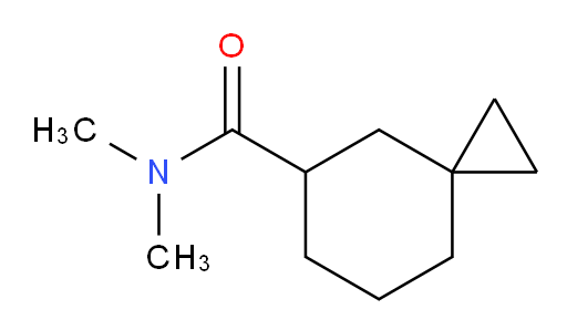 N,N-dimethylspiro[2.5]octane-5-carboxamide