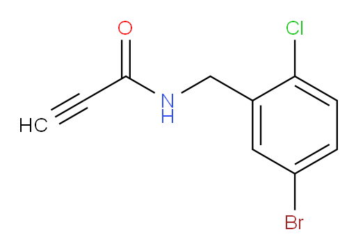 N-[(5-bromo-2-chlorophenyl)methyl]prop-2-ynamide