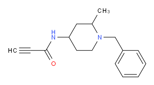 N-(1-benzyl-2-methylpiperidin-4-yl)prop-2-ynamide