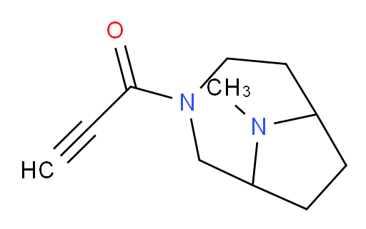 1-{9-methyl-3,9-diazabicyclo[4.2.1]nonan-3-yl}prop-2-yn-1-one