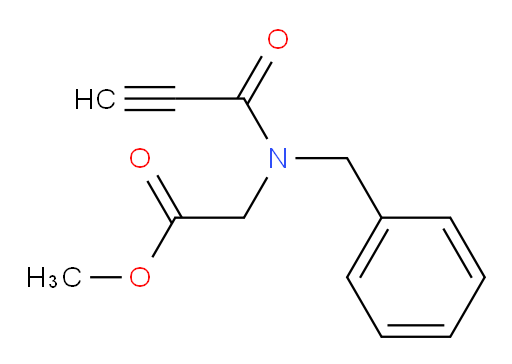methyl 2-(N-benzylprop-2-ynamido)acetate
