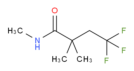 4,4,4-trifluoro-N,2,2-trimethylbutanamide
