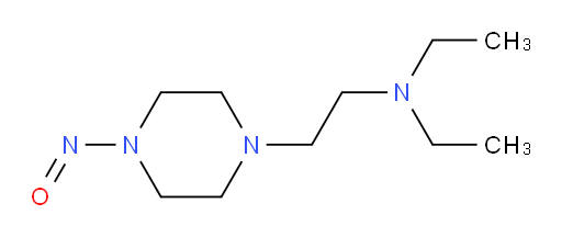 N,N-diethyl-2-(4-nitrosopiperazin-1-yl)ethanamine