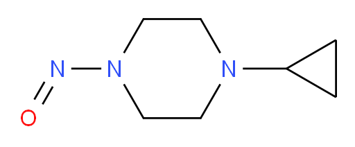 1-cyclopropyl-4-nitrosopiperazine