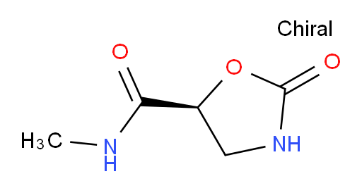 (5S)-N-methyl-2-oxo-1,3-oxazolidine-5-carboxamide