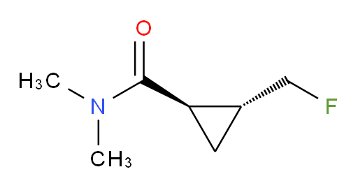 rac-(1R,2R)-2-(fluoromethyl)-N,N-dimethylcyclopropane-1-carboxamide