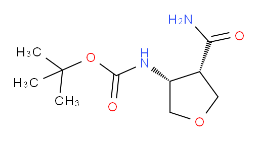 rac-tert-butyl N-[(3R,4S)-4-carbamoyloxolan-3-yl]carbamate