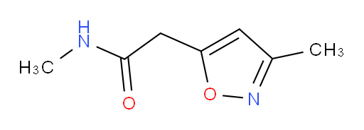 N-methyl-2-(3-methyl-1,2-oxazol-5-yl)acetamide