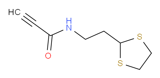 N-[2-(1,3-dithiolan-2-yl)ethyl]prop-2-ynamide