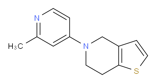 5-(2-methylpyridin-4-yl)-4,5,6,7-tetrahydrothieno[3,2-c]pyridine