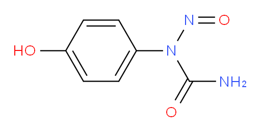 1-(4-hydroxyphenyl)-1-nitrosourea