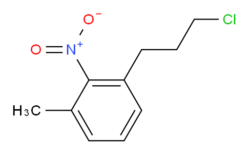 1-(3-chloropropyl)-3-methyl-2-nitrobenzene