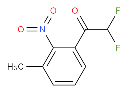 2,2-difluoro-1-(3-methyl-2-nitrophenyl)ethanone
