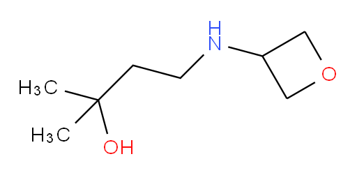 2-methyl-4-(oxetan-3-ylamino)butan-2-ol