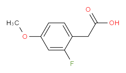 2-(2-fluoro-4-methoxyphenyl)acetic acid