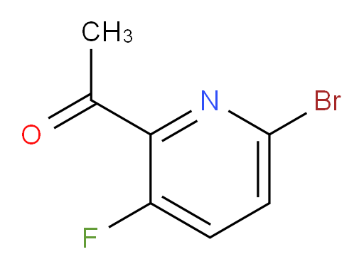 1-(6-bromo-3-fluoropyridin-2-yl)ethanone