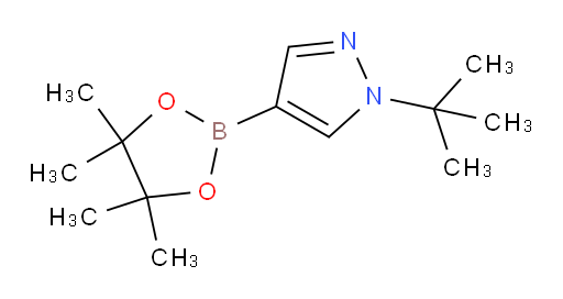1-(tert-butyl)-4-(4,4,5,5-tetramethyl-1,3,2-dioxaborolan-2-yl)-1H-pyrazole
