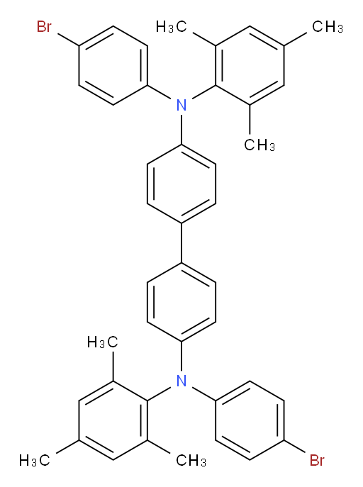 N4,N4'-bis(4-bromophenyl)-N4,N4'-dimesityl-[1,1'-biphenyl]-4,4'-diamine