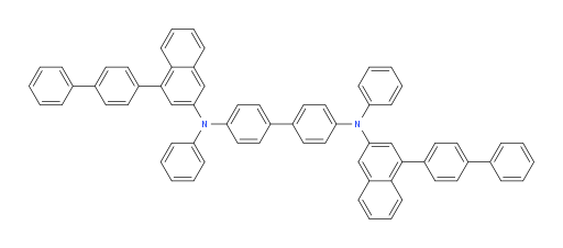 N4,N4'-bis(4-([1,1'-biphenyl]-4-yl)naphthalen-2-yl)-N4,N4'-diphenyl-[1,1'-biphenyl]-4,4'-diamine