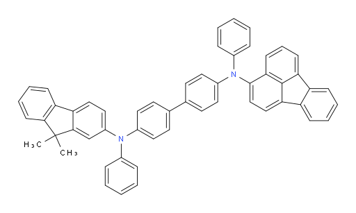 N4-(9,9-dimethyl-9H-fluoren-2-yl)-N4'-(fluoranthen-3-yl)-N4,N4'-diphenyl-[1,1'-biphenyl]-4,4'-diamine