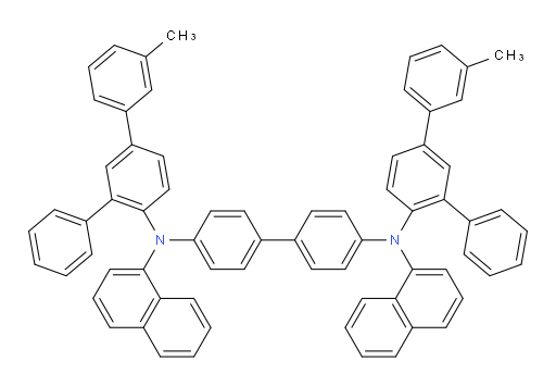 N4,N4'-bis(3-methyl-[1,1':3',1''-terphenyl]-4'-yl)-N4,N4'-di(naphthalen-1-yl)-[1,1'-biphenyl]-4,4'-diamine