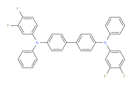 N4,N4'-bis(3,4-difluorophenyl)-N4,N4'-diphenyl-[1,1'-biphenyl]-4,4'-diamine