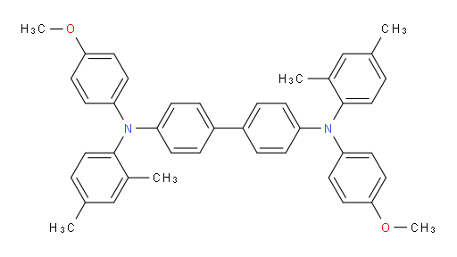 N4,N4'-bis(2,4-dimethylphenyl)-N4,N4'-bis(4-methoxyphenyl)-[1,1'-biphenyl]-4,4'-diamine