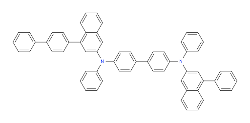 N4-(4-([1,1'-biphenyl]-4-yl)naphthalen-2-yl)-N4,N4'-diphenyl-N4'-(4-phenylnaphthalen-2-yl)-[1,1'-biphenyl]-4,4'-diamine