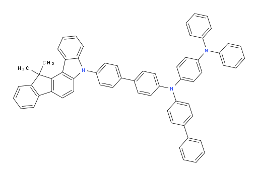 N1-([1,1'-biphenyl]-4-yl)-N1-(4'-(12,12-dimethylindeno[1,2-c]carbazol-5(12H)-yl)-[1,1'-biphenyl]-4-yl)-N4,N4-diphenylbenzene-1,4-diamine
