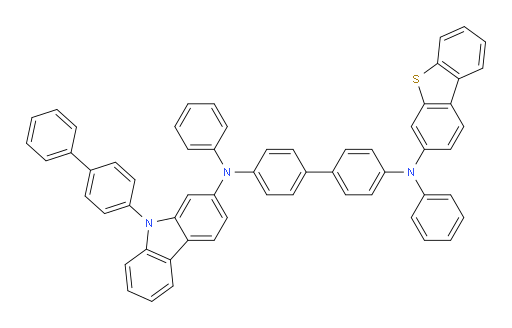 N4-(9-([1,1'-biphenyl]-4-yl)-9H-carbazol-2-yl)-N4'-(dibenzo[b,d]thiophen-3-yl)-N4,N4'-diphenyl-[1,1'-biphenyl]-4,4'-diamine