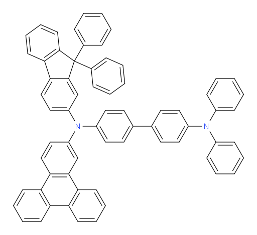 N4-(9,9-diphenyl-9H-fluoren-2-yl)-N4',N4'-diphenyl-N4-(triphenylen-2-yl)-[1,1'-biphenyl]-4,4'-diamine