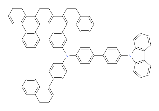 4'-(9H-carbazol-9-yl)-N-(4-(naphthalen-1-yl)phenyl)-N-(3-(2-(triphenylen-2-yl)naphthalen-1-yl)phenyl)-[1,1'-biphenyl]-4-amine