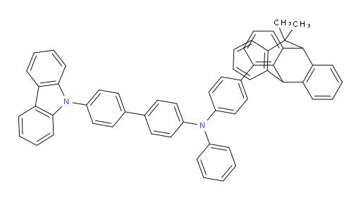 4'-(9H-carbazol-9-yl)-N-(4-(11,11-dimethyl-10,11-dihydro-5H-5,10-[1,2]benzenodibenzo[a,d][7]annulen-6-yl)phenyl)-N-phenyl-[1,1'-biphenyl]-4-amine
