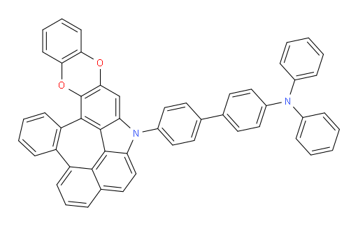 4'-(6H-8,13-dioxa-6-azabenzo[6,7]naphtho[2',1',8':3,4,5]azuleno[8,1-ab]anthracen-6-yl)-N,N-diphenyl-[1,1'-biphenyl]-4-amine