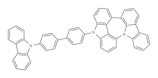 1-(4'-(9H-carbazol-9-yl)-[1,1'-biphenyl]-4-yl)-1H-azepino[2,3,4,5-def:6,7,1-j'k']dicarbazole