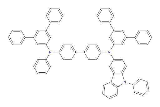 N4,N4'-di([1,1':3',1''-terphenyl]-5'-yl)-N4-phenyl-N4'-(9-phenyl-9H-carbazol-3-yl)-[1,1'-biphenyl]-4,4'-diamine