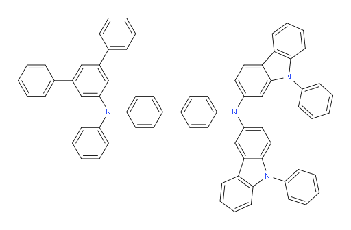 N4-([1,1':3',1''-terphenyl]-5'-yl)-N4-phenyl-N4'-(9-phenyl-9H-carbazol-2-yl)-N4'-(9-phenyl-9H-carbazol-3-yl)-[1,1'-biphenyl]-4,4'-diamine