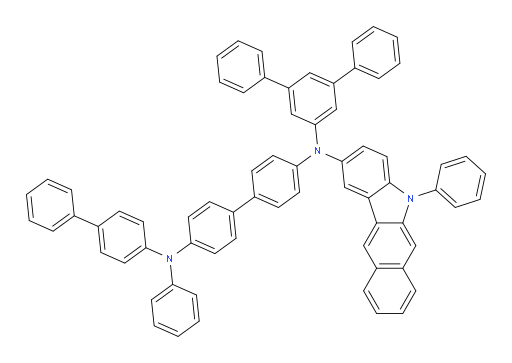 N4-([1,1'-biphenyl]-4-yl)-N4'-([1,1':3',1''-terphenyl]-5'-yl)-N4-phenyl-N4'-(5-phenyl-5H-benzo[b]carbazol-2-yl)-[1,1'-biphenyl]-4,4'-diamine